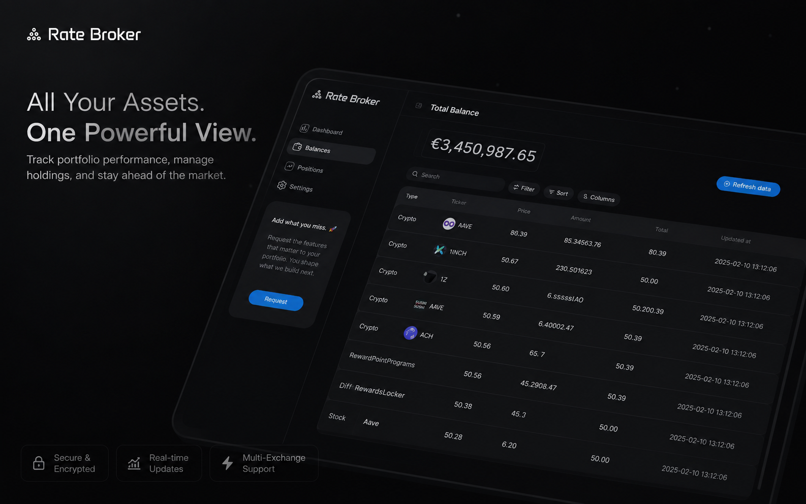 Networth demo